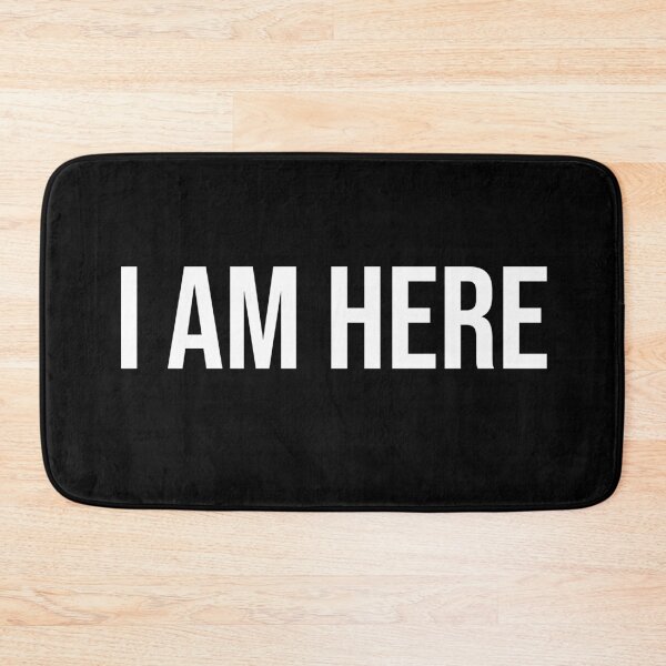 Item preview, I Am Here | Typography designed and sold by rsty11.