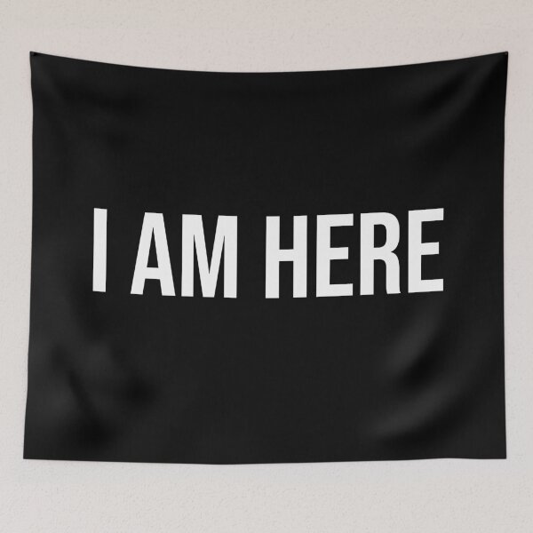 Item preview, I Am Here | Typography designed and sold by rsty11.