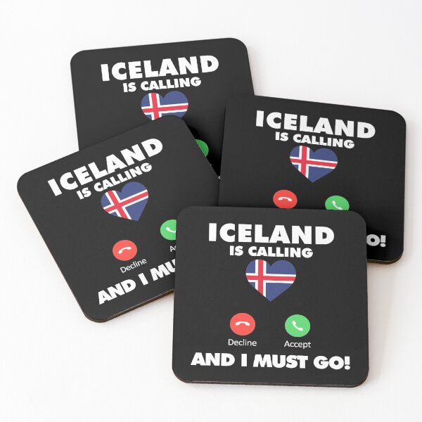 Item preview, Iceland is Calling and I Must Go designed and sold by HelloFromAja.
