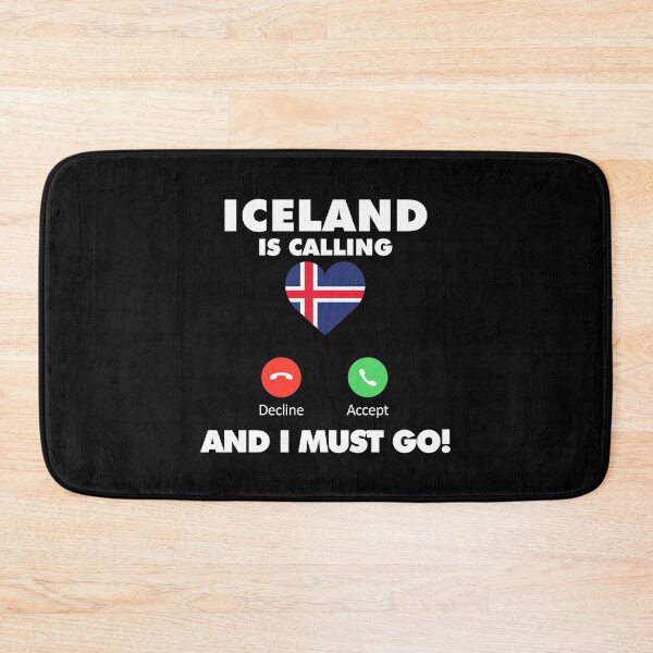 Item preview, Iceland is Calling and I Must Go designed and sold by HelloFromAja.