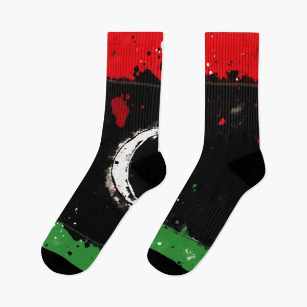 Item preview, Libya Grunge Flag designed and sold by HomeLivingCo.