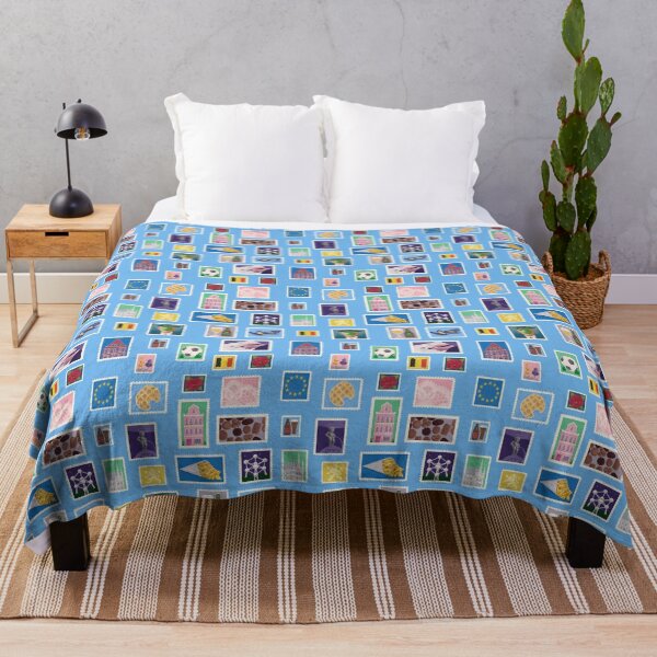 Item preview, Beautiful Belgium on Light Blue designed and sold by landpenguin.
