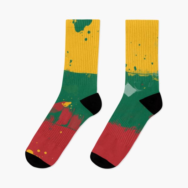 Item preview, Lithuania Grunge Flag designed and sold by HomeLivingCo.