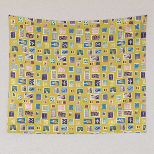 Item preview, Beautiful Belgium on Yellow designed and sold by landpenguin.