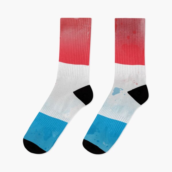 Item preview, Luxembourg Grunge Flag designed and sold by HomeLivingCo.