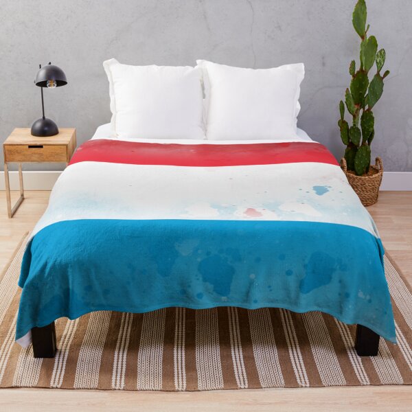 Item preview, Luxembourg Grunge Flag designed and sold by HomeLivingCo.