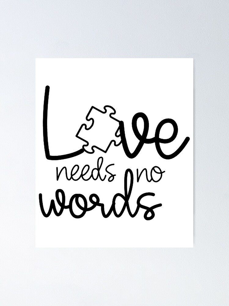 Download "Love Needs No Words Autism Awareness SVG File teacher ...