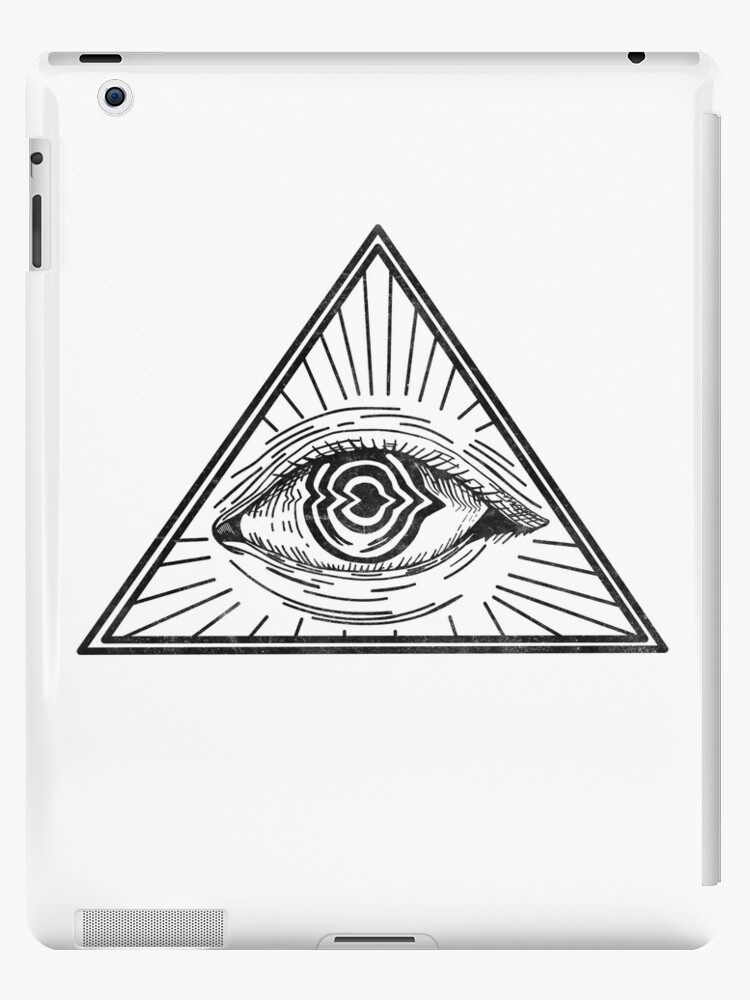 Distorted Perception All Seeing Eye Ipad Case Skin By Luckyu Design Redbubble
