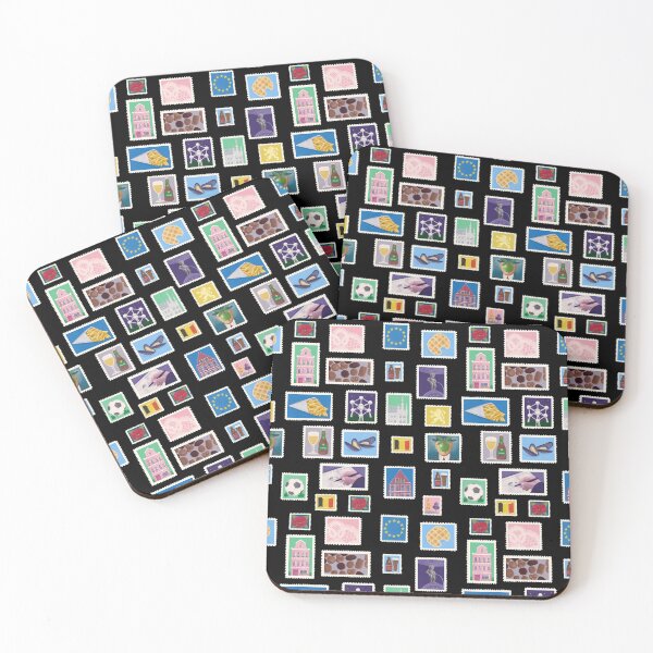 Item preview, Beautiful Belgium on Black designed and sold by landpenguin.
