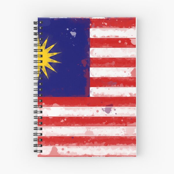 Item preview, Malaysia Grunge Flag designed and sold by HomeLivingCo.