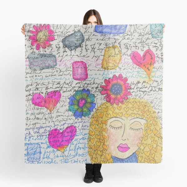 Sleeping Woman Scarf