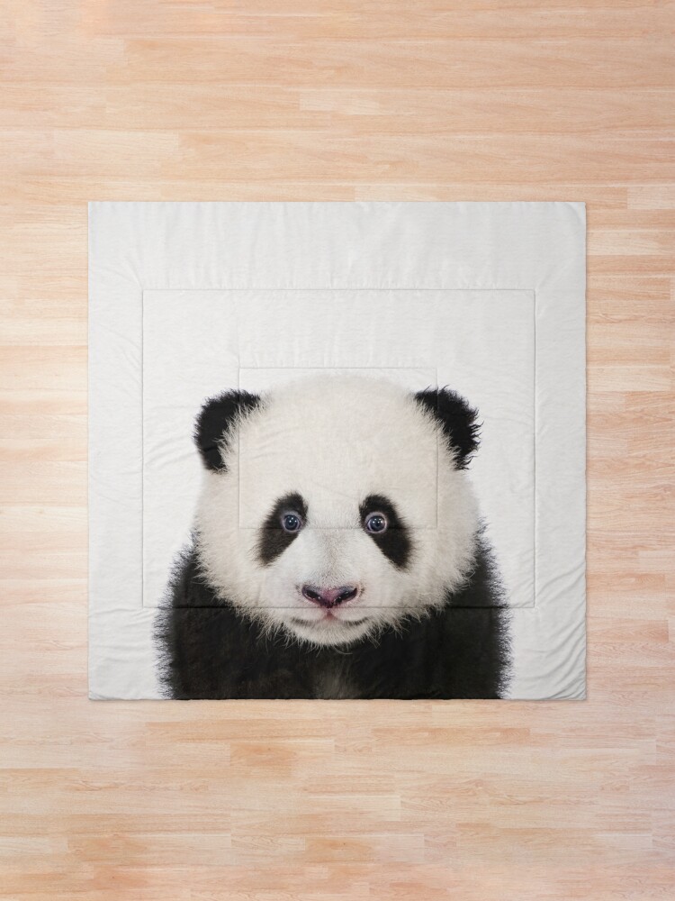 panda baby comforter