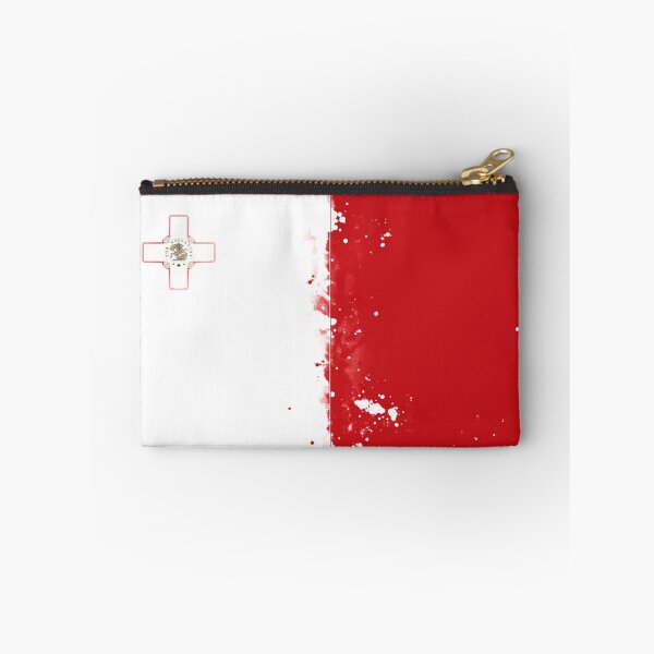 Item preview, Malta Grunge Flag designed and sold by HomeLivingCo.