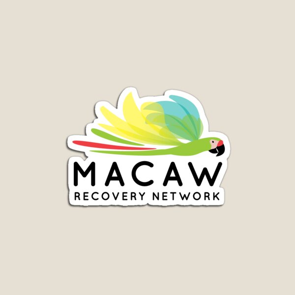 Aperçu de l'œuvre Macaw Recovery Network Logo Small créée et vendue par Macaw Recovery Network.