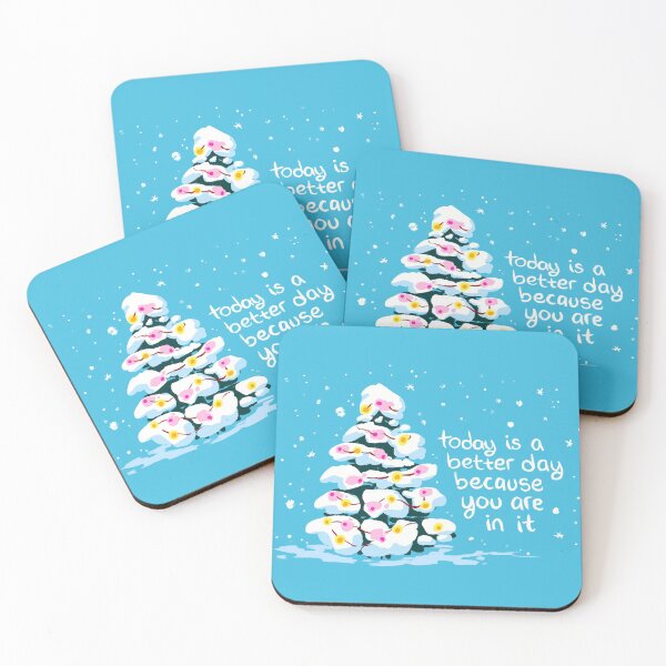 Item preview, "Today is a Better Day" Christmas Tree designed and sold by thelatestkate.