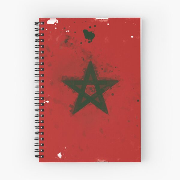 Item preview, Morocco Grunge Flag designed and sold by HomeLivingCo.