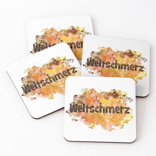 Item preview, Weltschmerz - German - comparing reality to idealism designed and sold by Happyoninside.