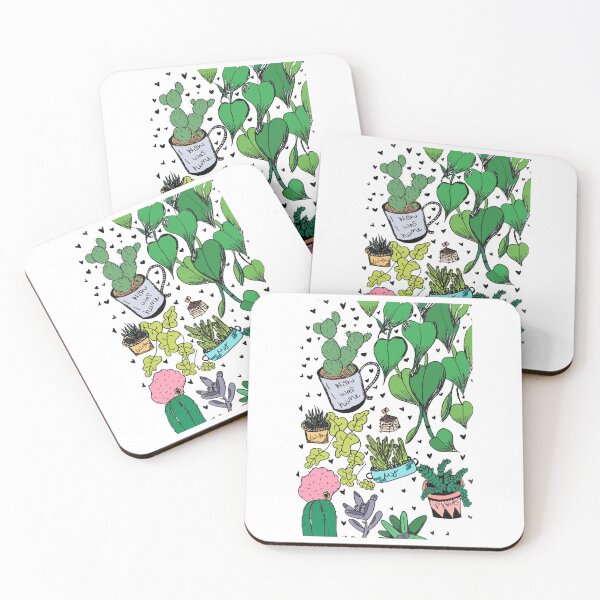 Item preview, I wish I was home with my Plants sticker sheet designed and sold by E.H  Wesson.