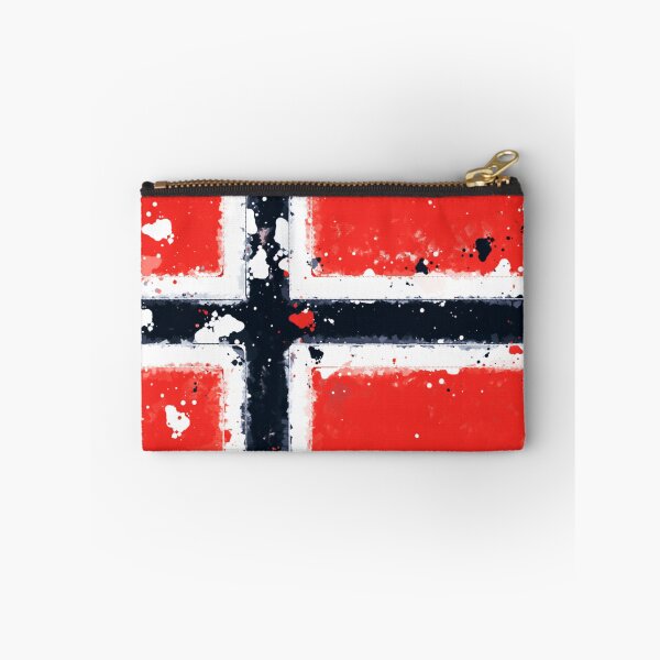 Item preview, Norway Grunge Flag designed and sold by HomeLivingCo.