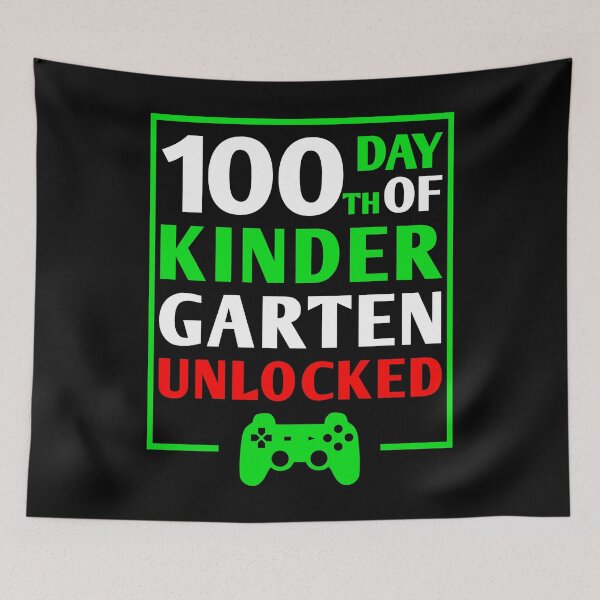 Item preview, 100th Day Of Kindergarten Unlocked 2021 Great Gift Idea For Teachers And Students Funny Kindergarten designed and sold by naworas.