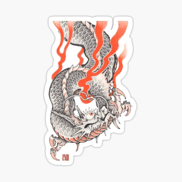 Dragon191223 Sticker