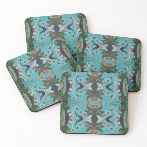 Item preview, Bohemian Lily Pads and Fish designed and sold by WatersEdgeGal.
