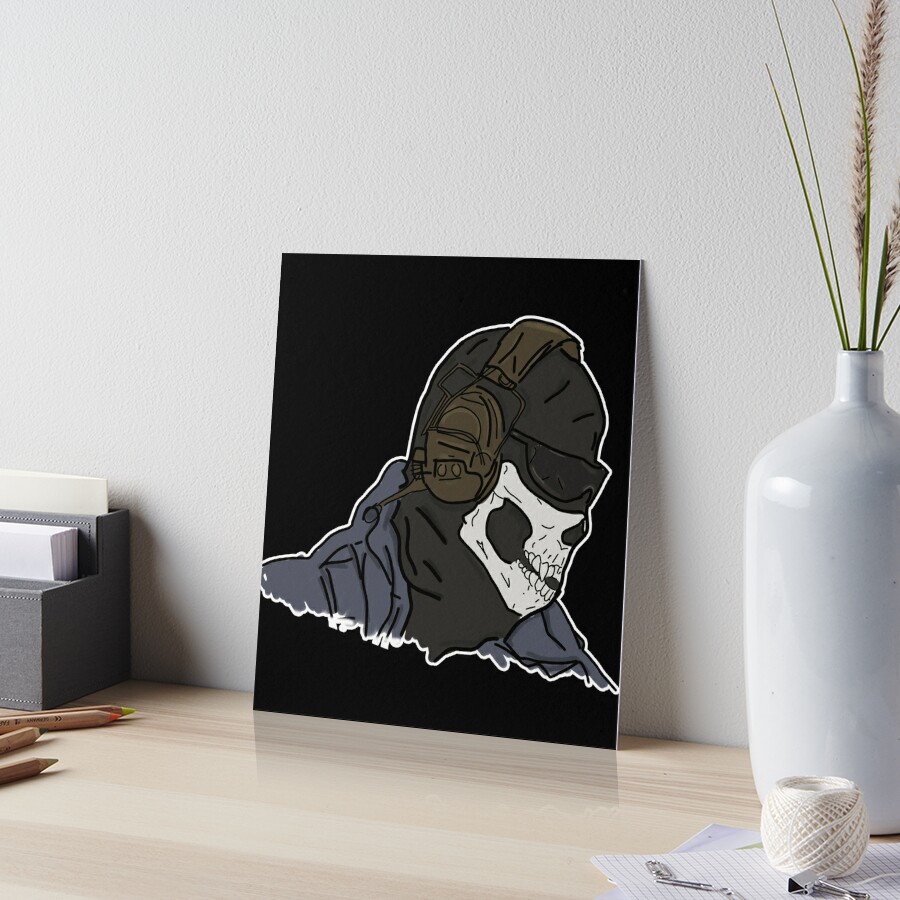 Ghost MW2 Art Print Simon ghost Riley -  Finland