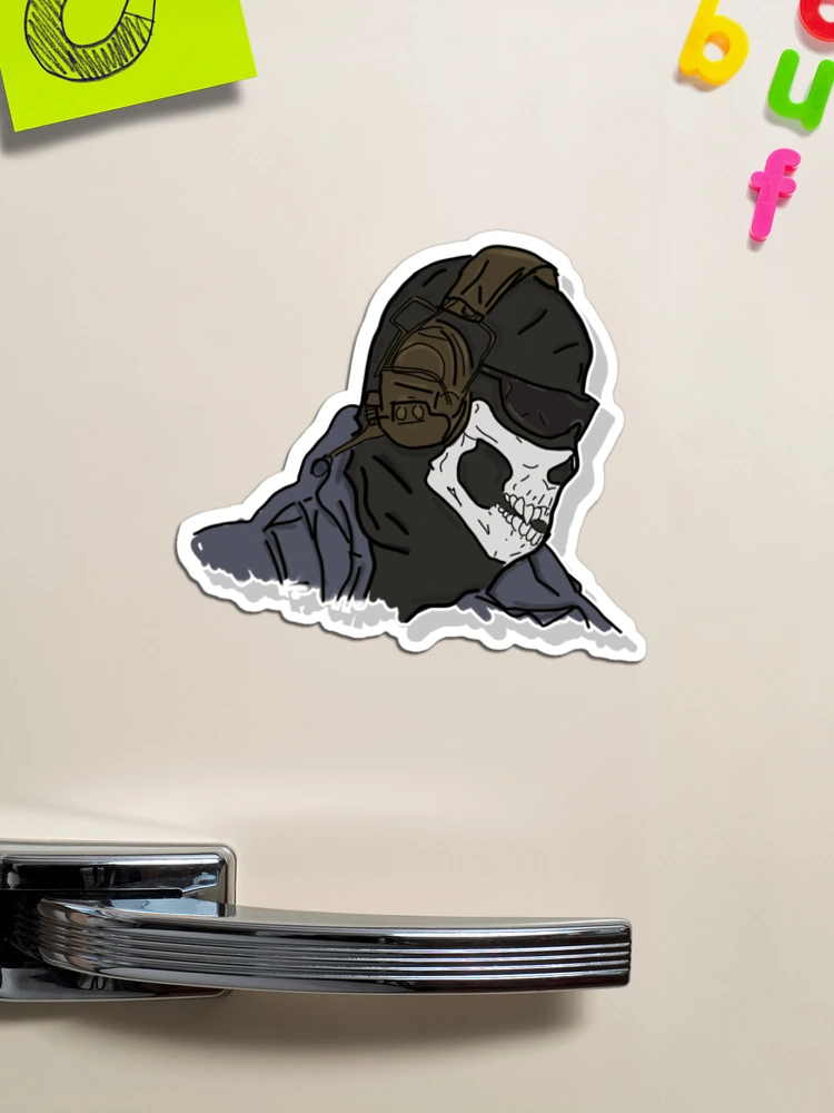 Simon Ghost Riley Sticker for Sale by omaromalakian