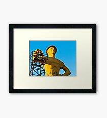 Lámina enmarcada Golden Driller