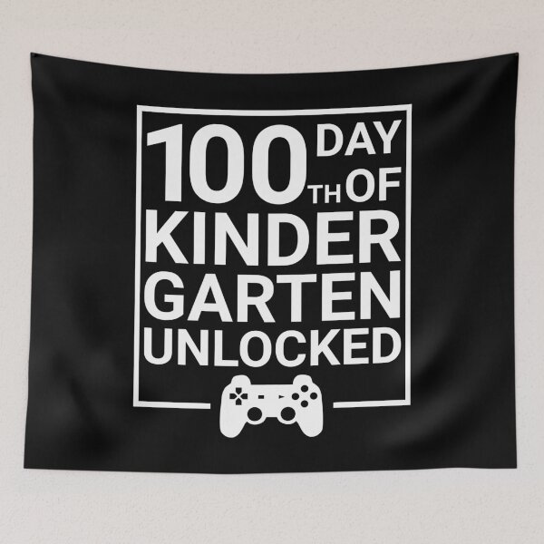 Item preview, 100th Day Of Kindergarten Unlocked 2021 Great Gift Idea For Teachers And Students Funny Kindergarten designed and sold by naworas.