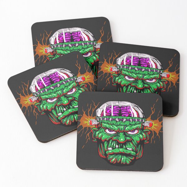 Item preview, Frankenstein Head designed and sold by leen12 Art Designs Prints.