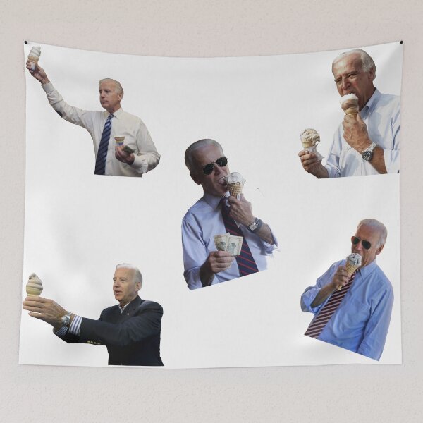 Item preview, Joe Biden and Ice Cream designed and sold by House Sparrow.