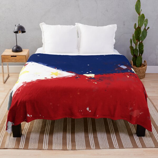 Item preview, Philippines Grunge Flag designed and sold by HomeLivingCo.