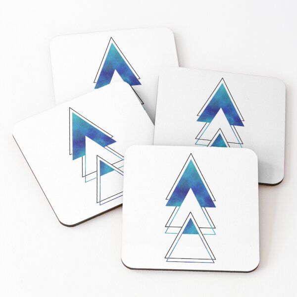 Item preview, Galaxy triangles designed and sold by artisau.