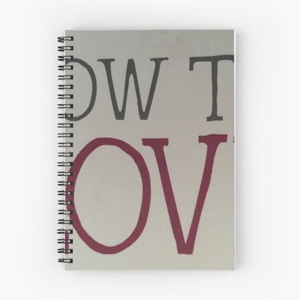 Item preview, How to love designed and sold by arcadianjones.