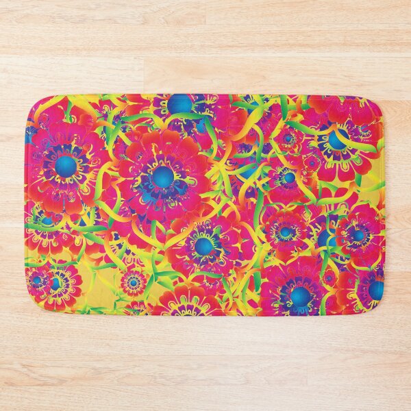 Item preview, Colorful floral artwork designed and sold by Gaspar Avila.
