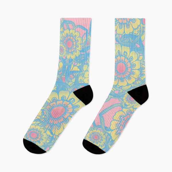 Item preview, Pastel colored daisies designed and sold by Gaspar Avila.