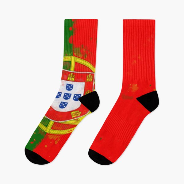 Item preview, Portugal Grunge Flag designed and sold by HomeLivingCo.