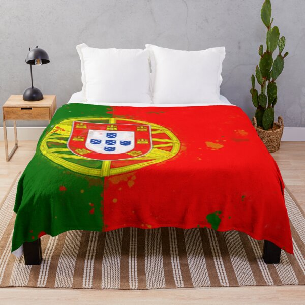 Item preview, Portugal Grunge Flag designed and sold by HomeLivingCo.