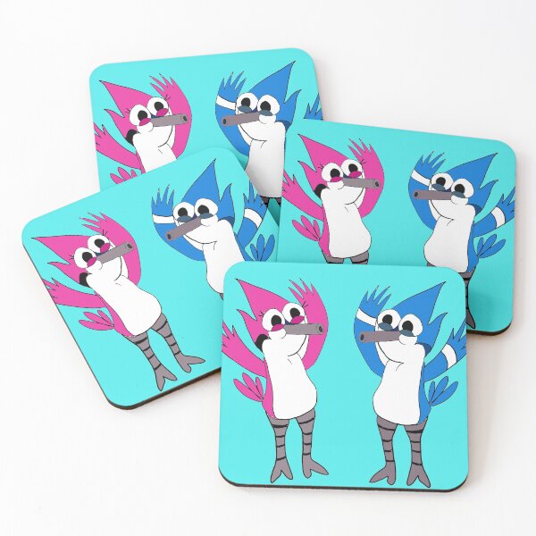 Item preview, HOOOOOO Baby Mordecai and Margareth  Regular Show designed and sold by kestrada2906.