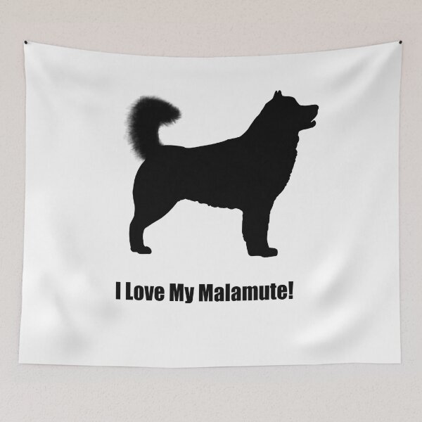 Item preview, I love my malamute designed and sold by darkrose23.