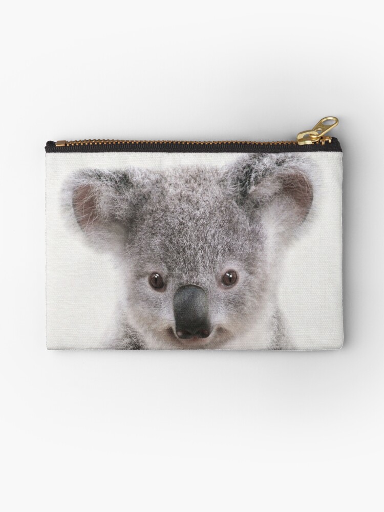 Baby Koala, Baby Animals Art Print by Synplus