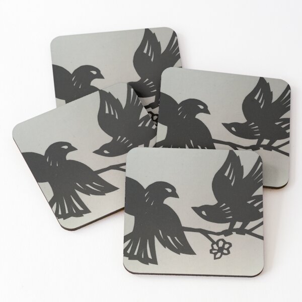 Aperçu de l'œuvre Blackbirds amoureux créée et vendue par arcadianjones.