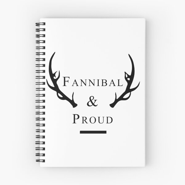 Item preview, 'Fannibal & Proud' (Black Font) designed and sold by tirmedesign.
