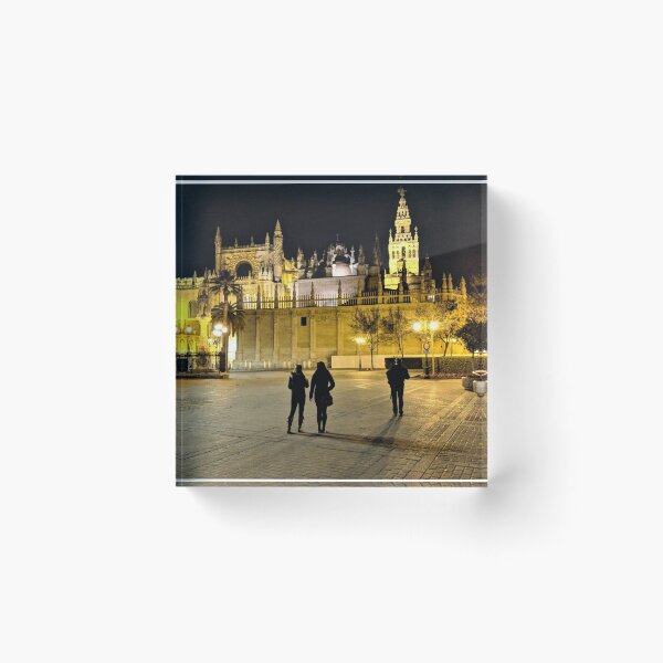 Item preview, Seville Cathedral at Night - NT-007 designed and sold by roryridleyduff.