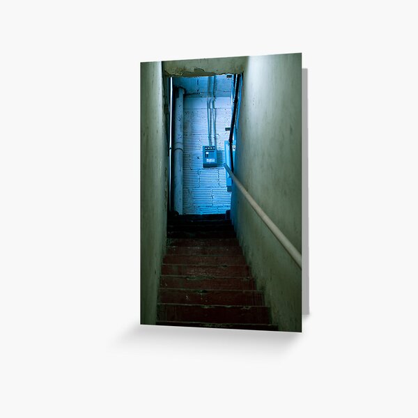 Don't Go Up There! Greeting Card