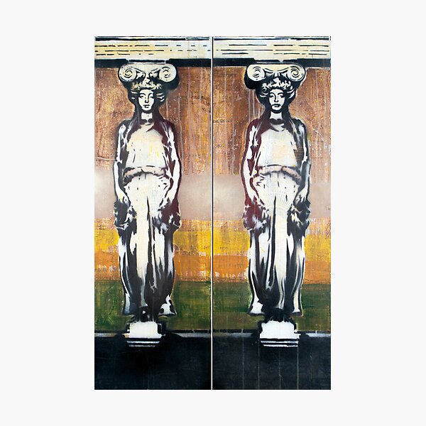 Item preview, Caryatids Diptych #1 designed and sold by PONSHOP.
