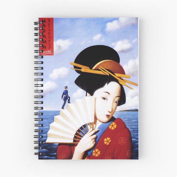 Item preview, Giacomo Puccini MADAMA BUTTERFLY Opera Theater Show 1904 Art by Rafal Olbinski designed and sold by retroposters.