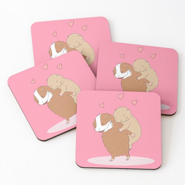 Item preview, Guinea pig piggyback ride!  Pink BG designed and sold by mondesign26.