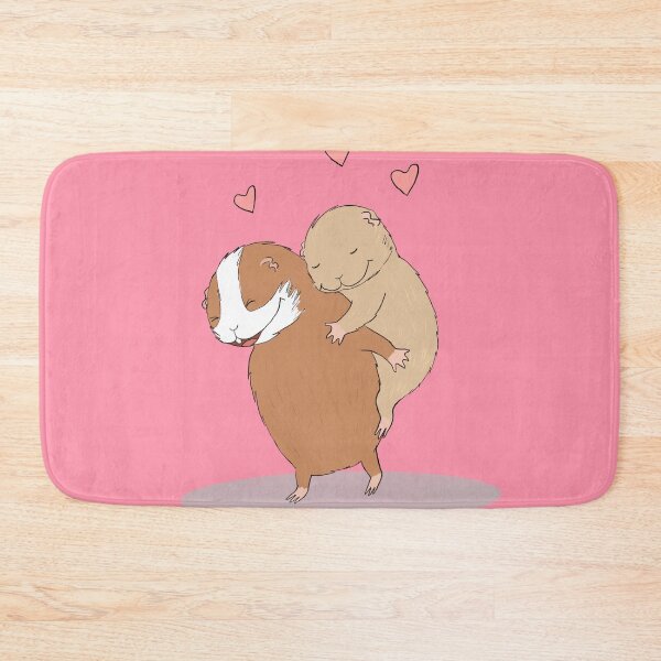 Item preview, Guinea pig piggyback ride!  Pink BG designed and sold by mondesign26.